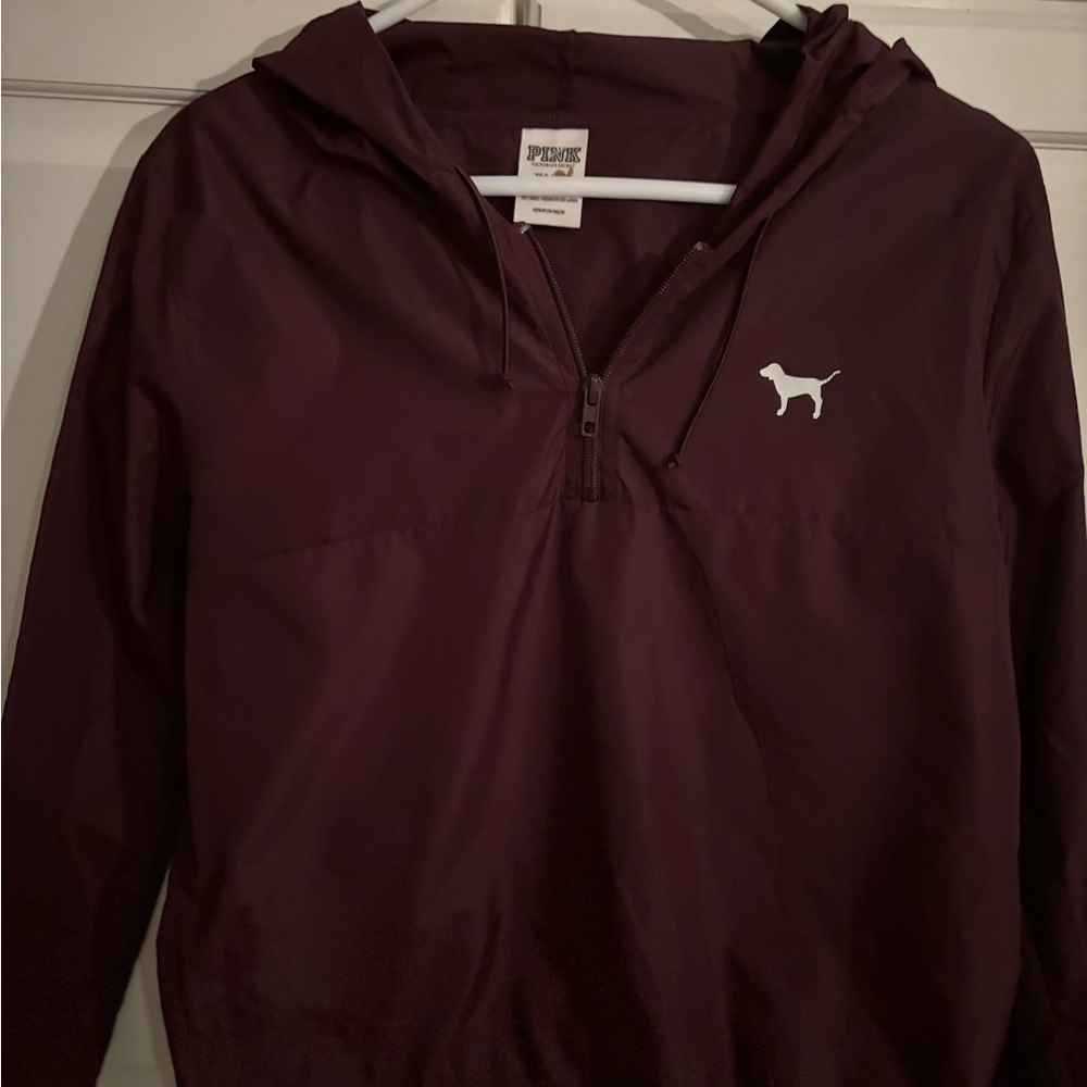 Victoria secret pink‎ purple windbreaker hoodie